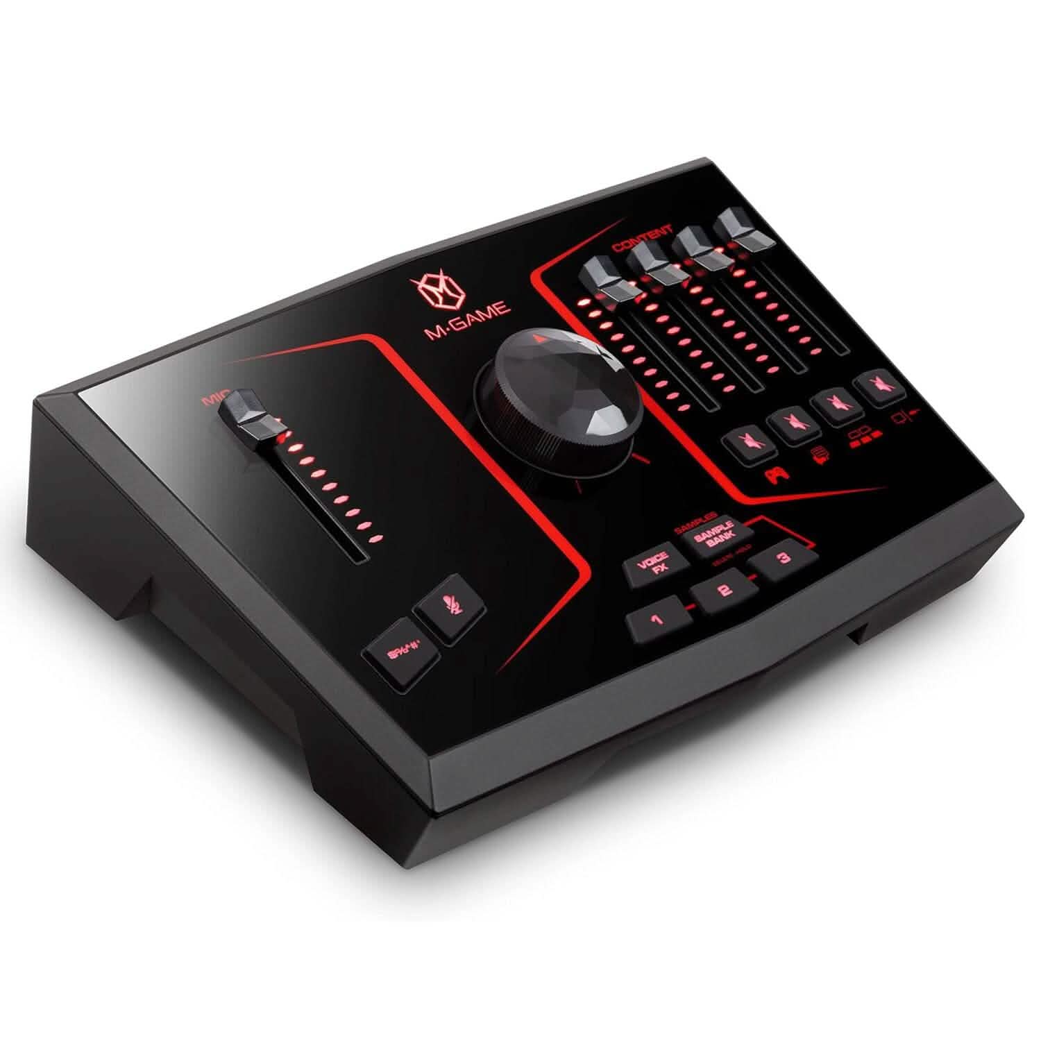 Interface audio USB et mixeur M-Game Solo pour le streaming et le gaming (Reconditionné)