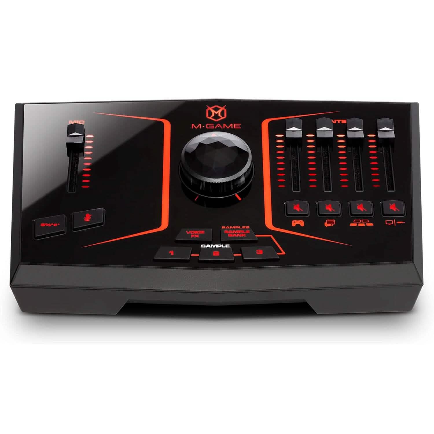 Interface audio USB et mixeur M-Game Solo pour le streaming et le gaming (Reconditionné)