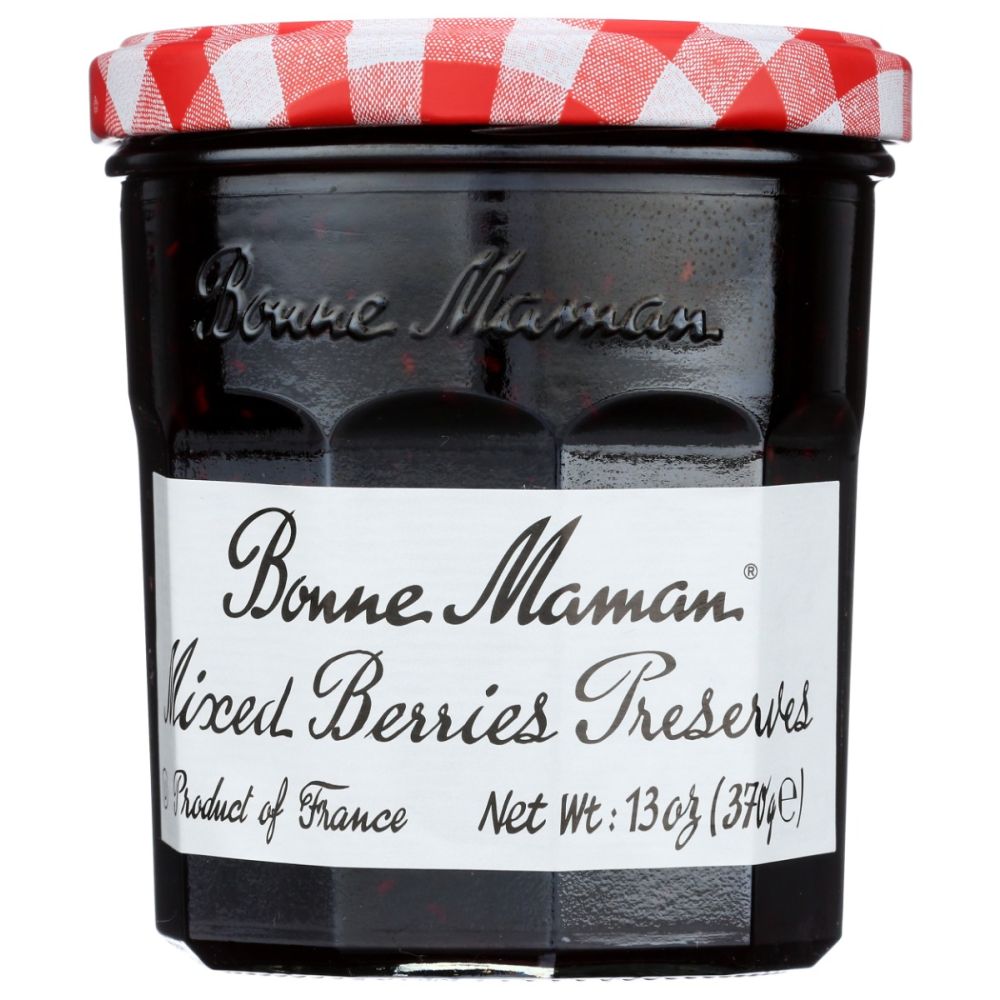 BONNE MAMAN: Mixed Berries Preserves, 13 oz