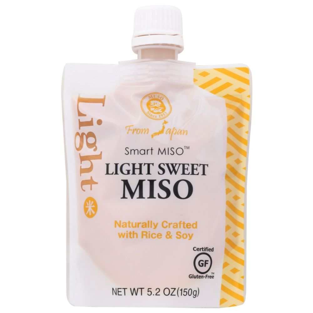 Smart Miso Light Sweet - Versatile Japanese Miso for Cooking & Recipes, 5.2 oz| MUSO FROM JAPAN