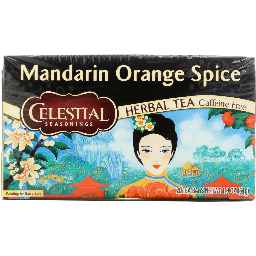 CELESTIAL SEASONINGS: Mandarin Orange Spice Herbal Tea, 20 bg