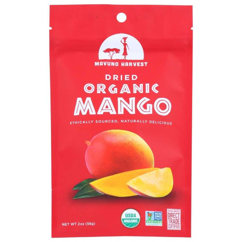 MAVUNO HARVEST: Organic Dried Mango, 2 oz