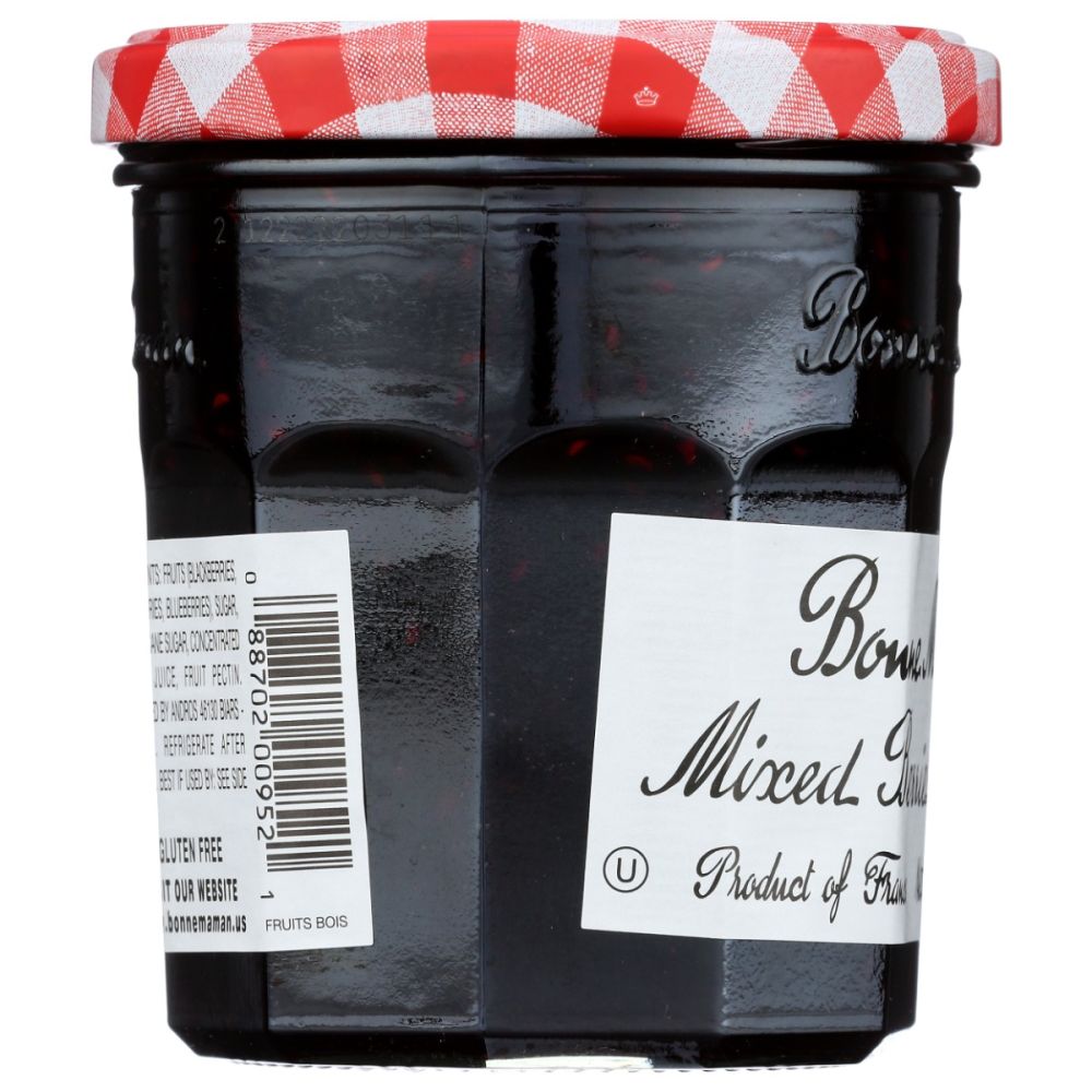 BONNE MAMAN: Mixed Berries Preserves, 13 oz