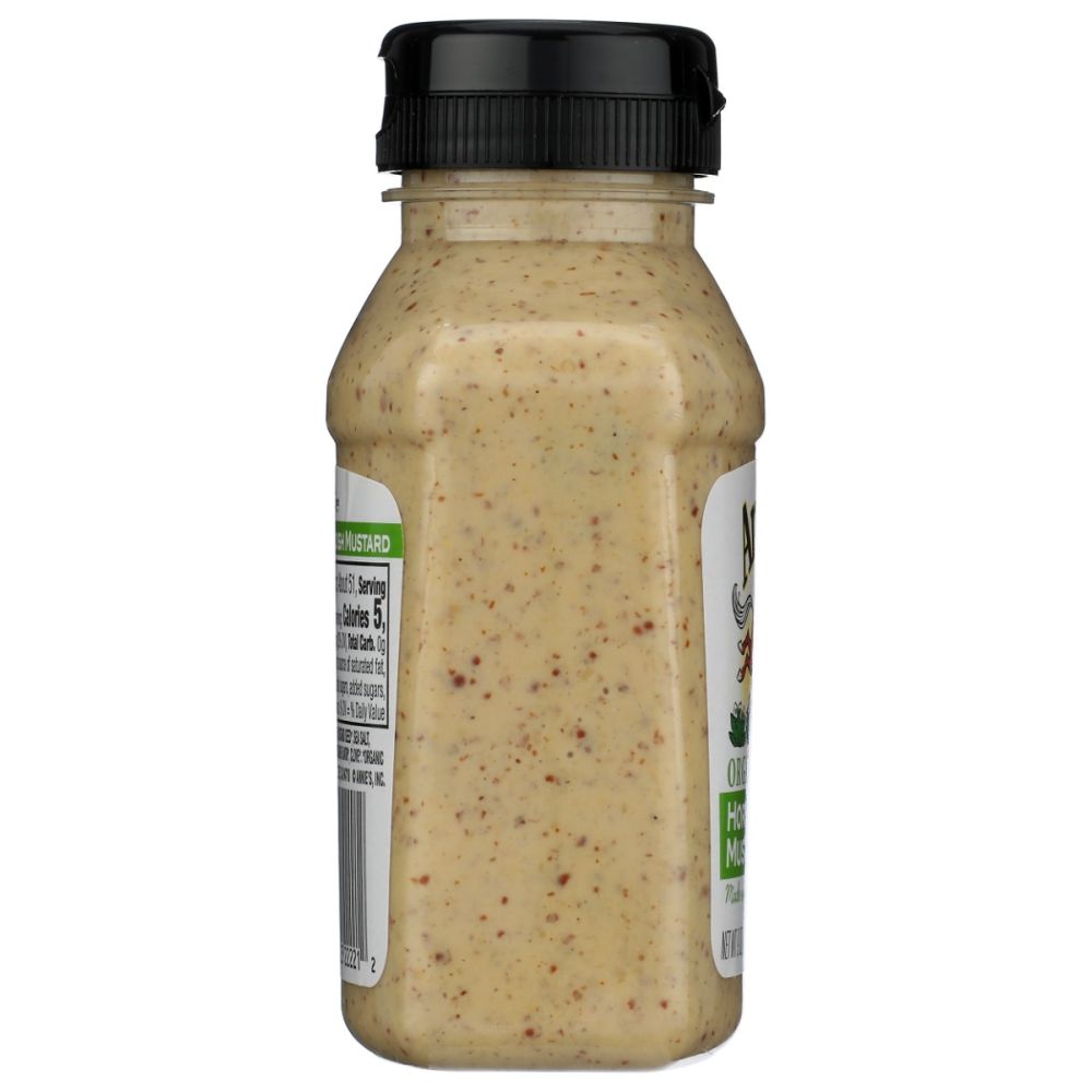 ANNIES HOMEGROWN: Organic Horseradish Mustard, 9 oz