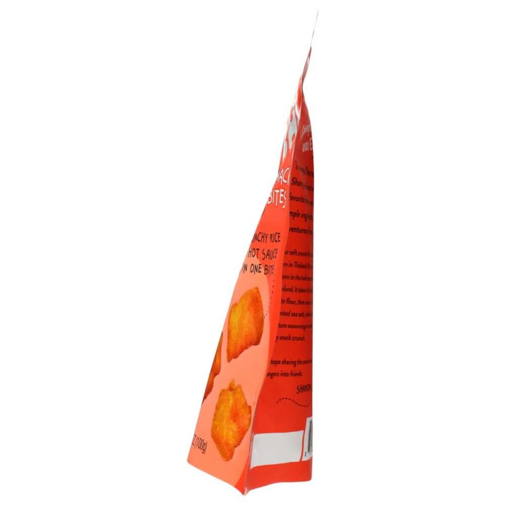 SUN TROPICS: Thai Bird Sriracha Mochi Snack Bites, 3.5 oz