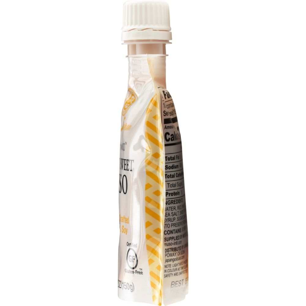 Smart Miso Light Sweet - Versatile Japanese Miso for Cooking & Recipes, 5.2 oz| MUSO FROM JAPAN