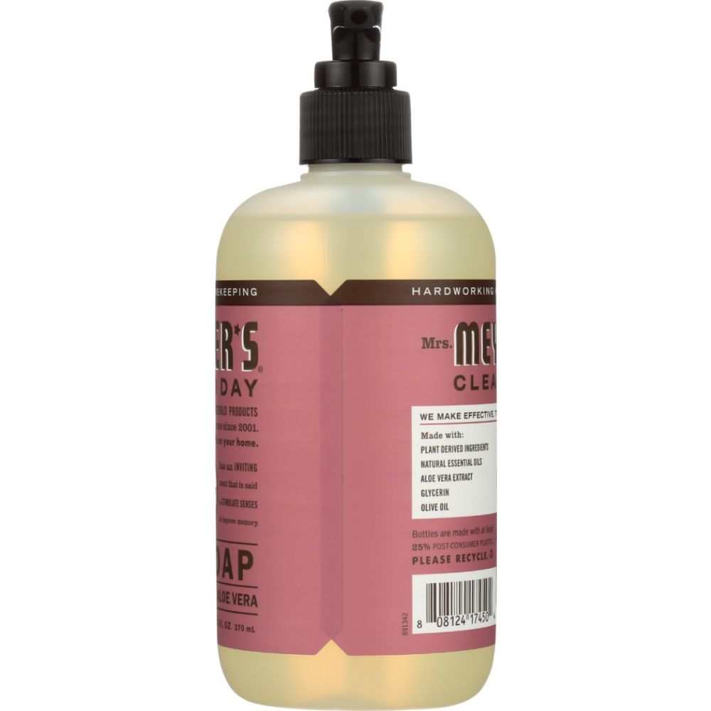 Mrs. Meyer’s Clean Day: Rosemary Liquid Hand Soap -12.5oz |Fresh Hands