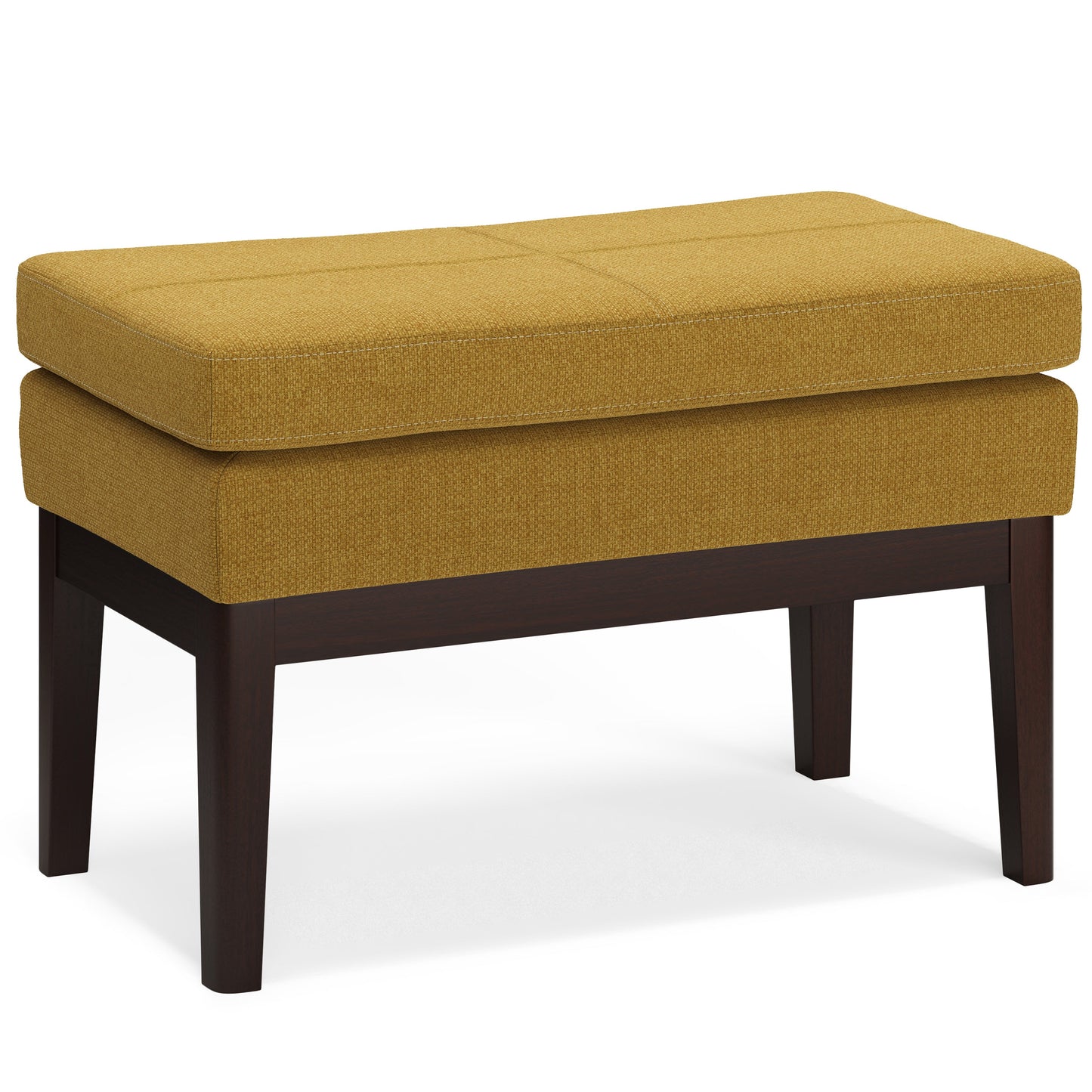 Carlson Small Ottoman Bench in Marigold