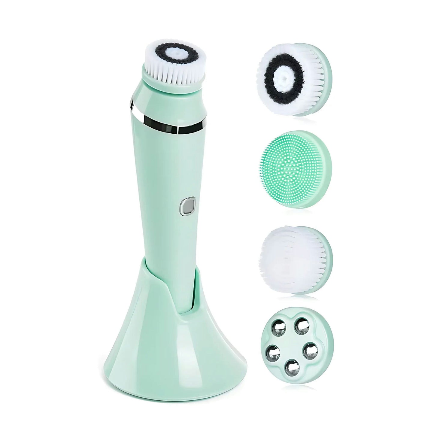 GlowSweep 4-in-1 Facial Cleaner – Exfoliate, Massage & Purify