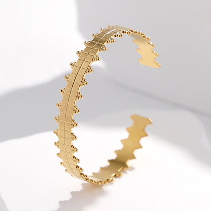 MAC143 Titanium Steel Colorfast Adjustable Bracelet