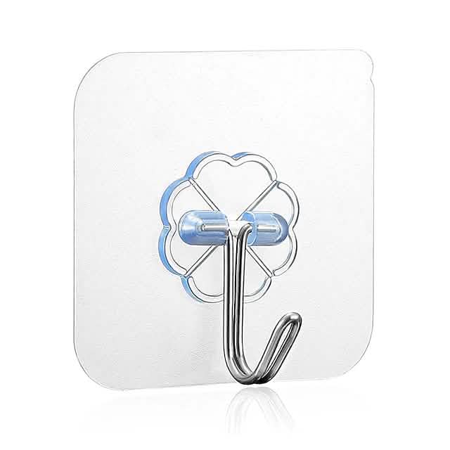 Magic Silicone Brush with Self-Adhesive Hook Bath Towel