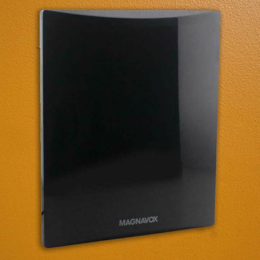Antenne plate d'intérieur amplifiée Magnavox HDTV