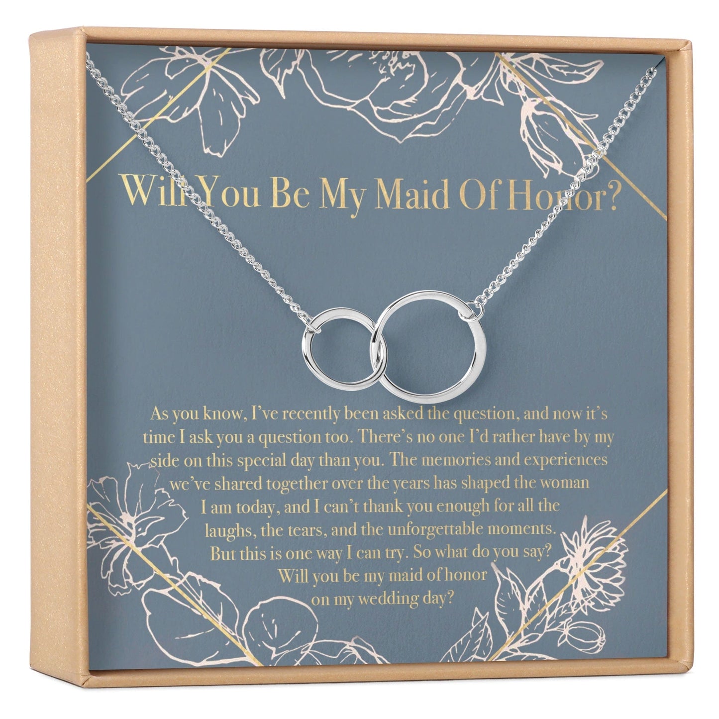 Maid of Honor Necklace, Multiple Styles