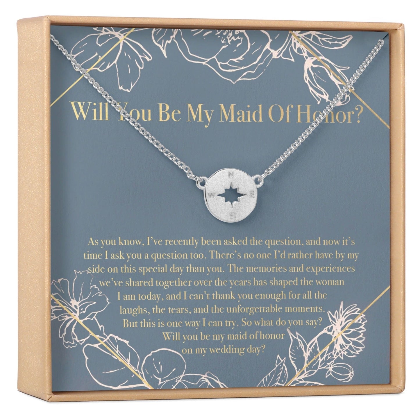 Maid of Honor Necklace, Multiple Styles