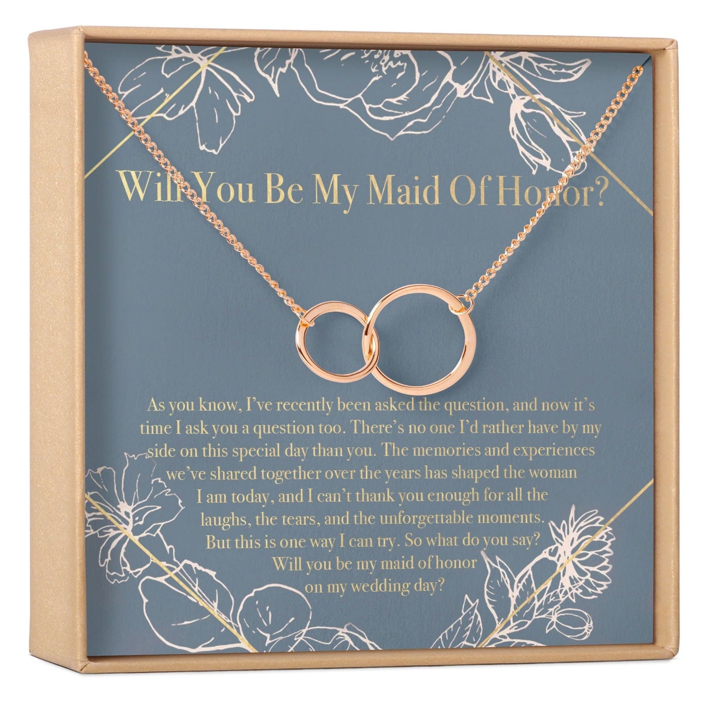 Maid of Honor Necklace, Multiple Styles