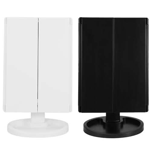 Miroir de maquillage avec 22 lumières LED