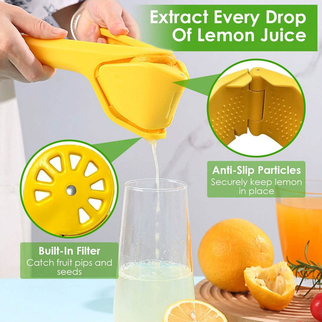 Manual Lemon Squeezer Fold Flat Design