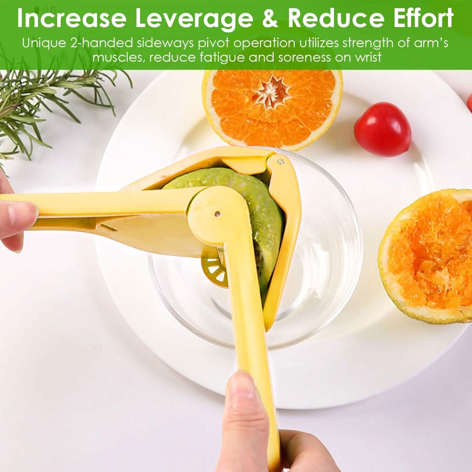 Manual Lemon Squeezer Fold Flat Design
