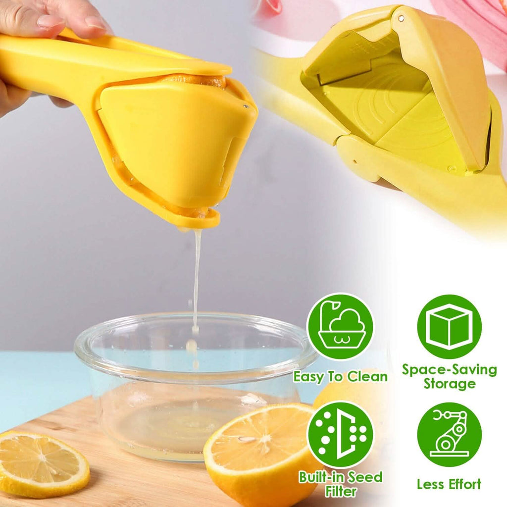 Manual Lemon Squeezer Fold Flat Design
