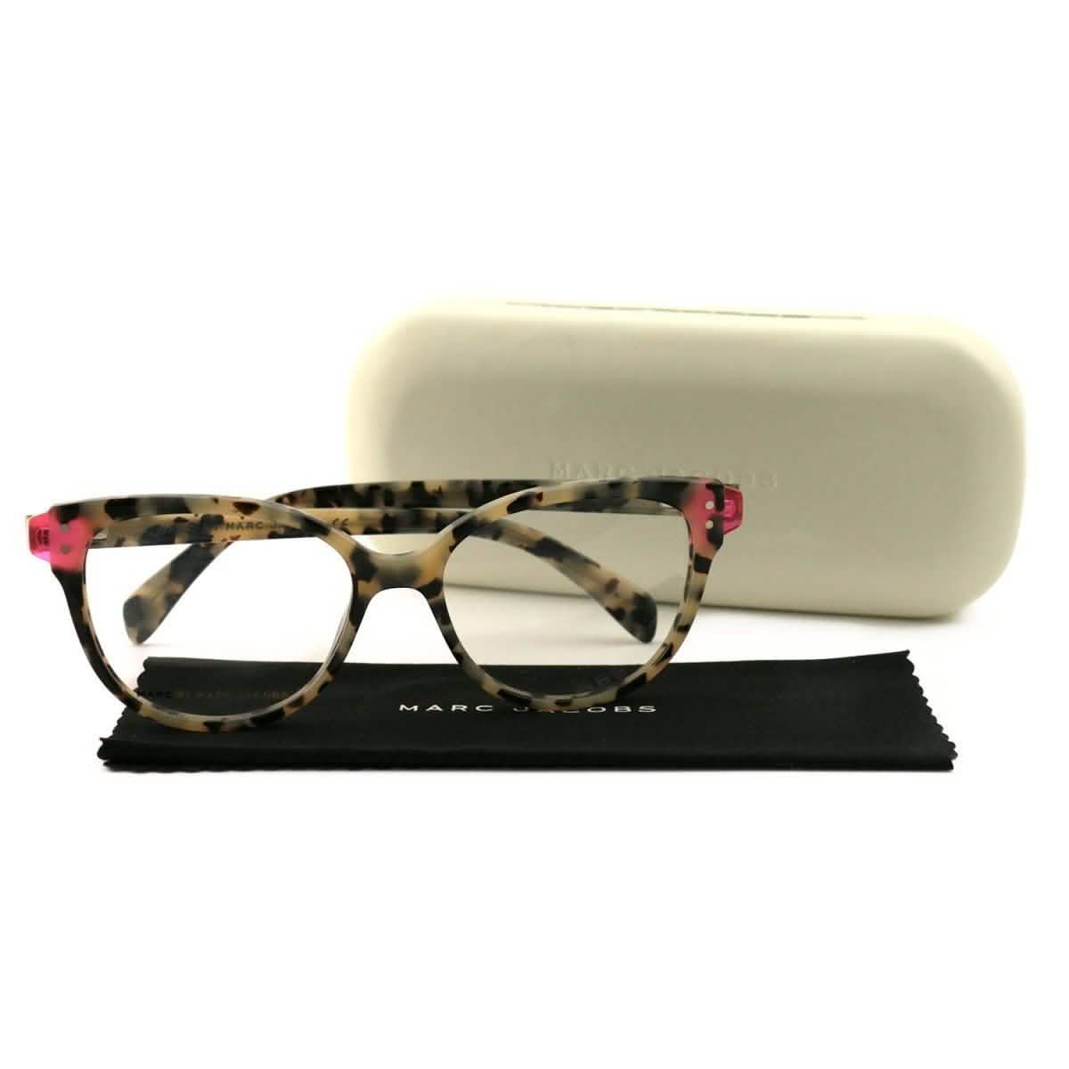 Marc Jacobs Women Eyeglasses MMJ 632 A9B Havana Pink 51 16 140 Full Rim Oval