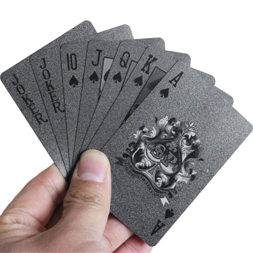 Cartes à jouer imperméables mates
