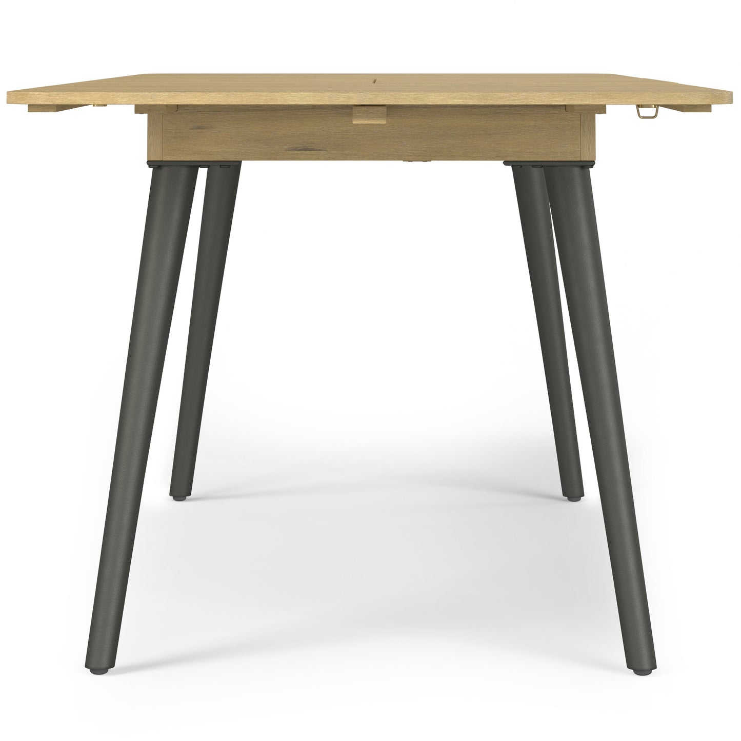 Beachside Outdoor Extendable Dining Table - Light Teak