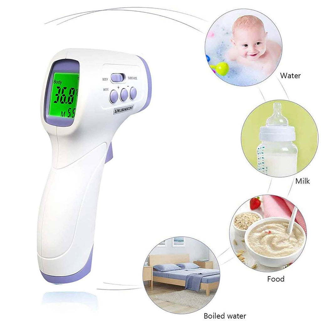 Thermomètre infrarouge médical numérique sans contact à laser - F103