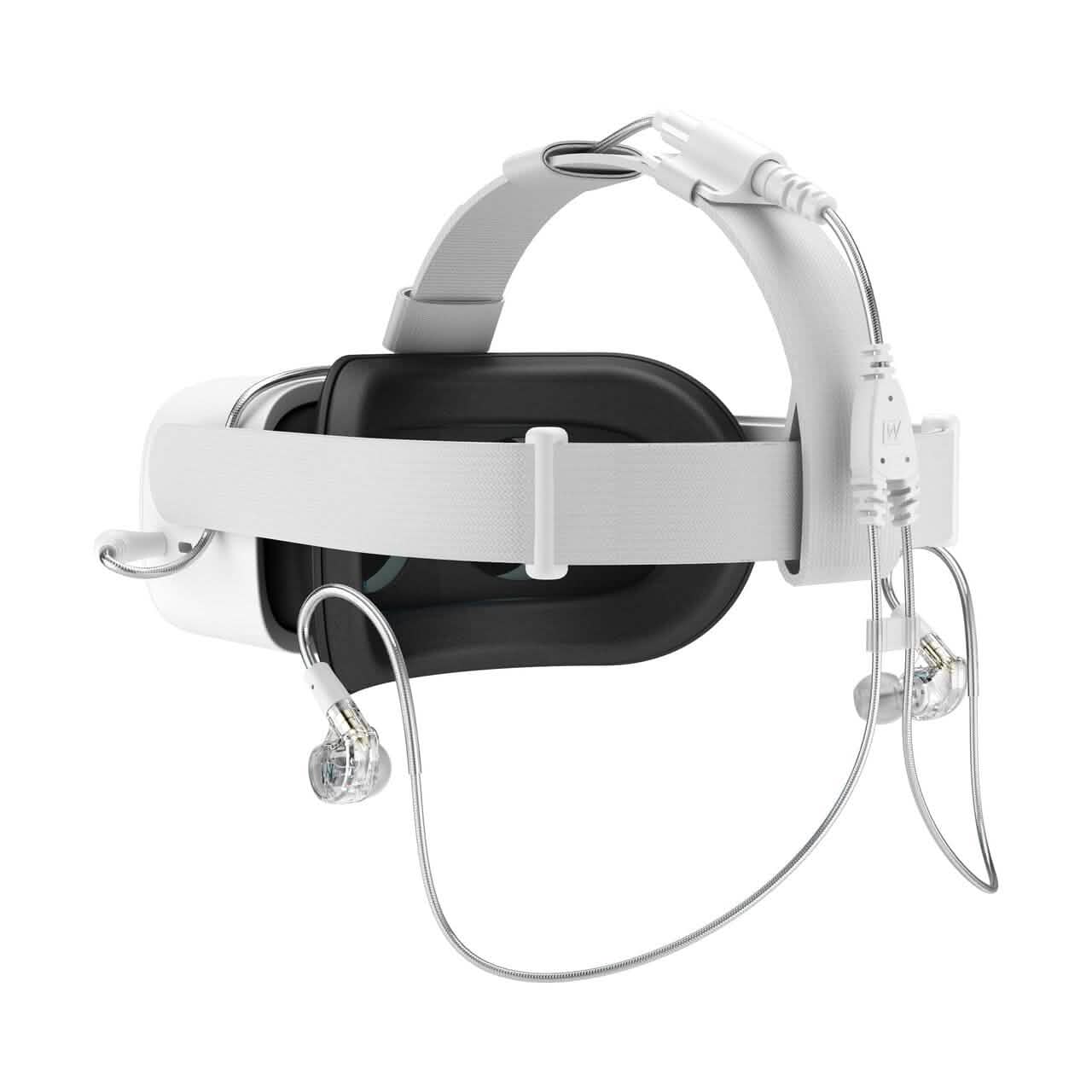 Casque de jeu intra-auriculaire MEE audio M6 VR pour casques de réalité virtuelle et autres appareils