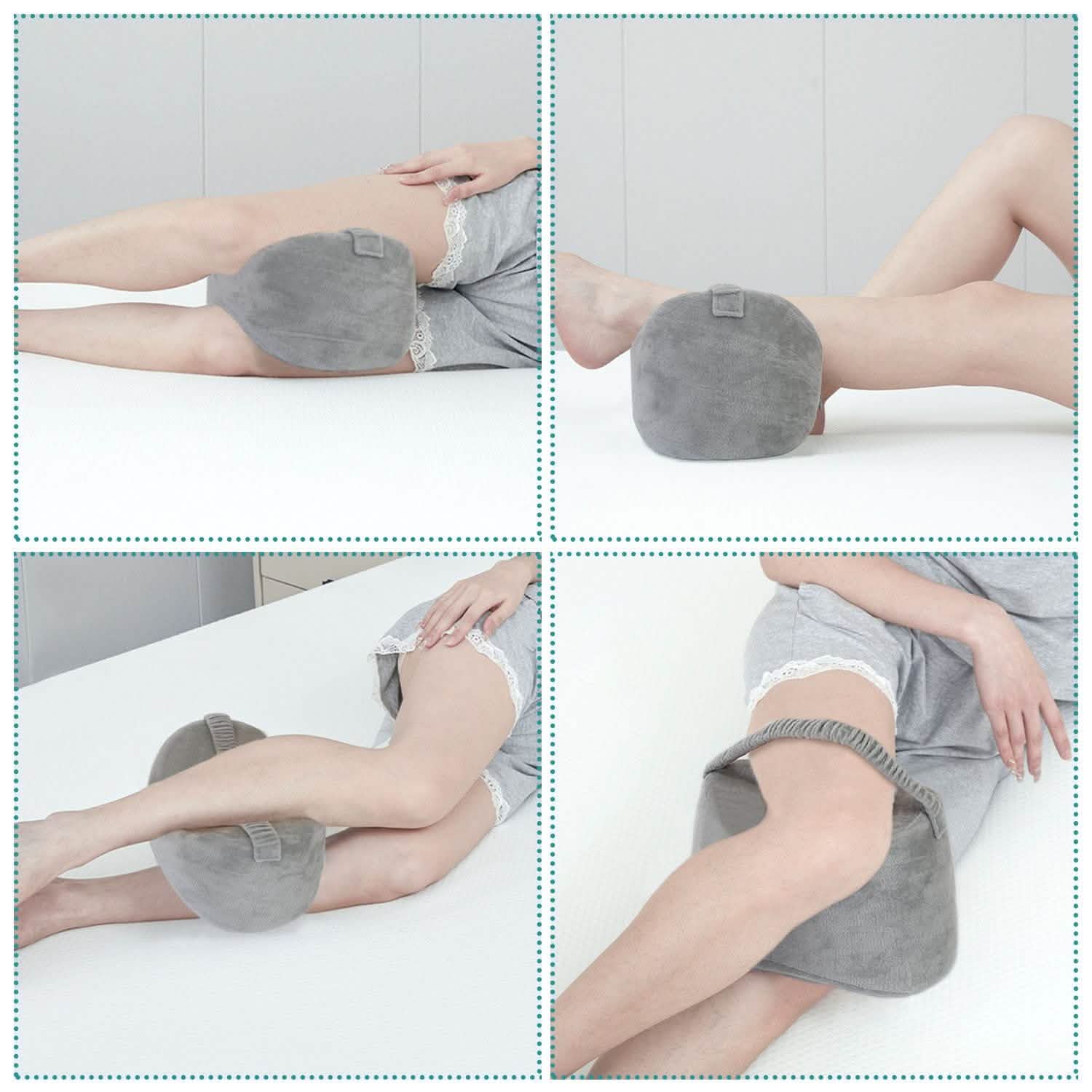 Memory Foam Contour Leg Pillow For Side Sleepers