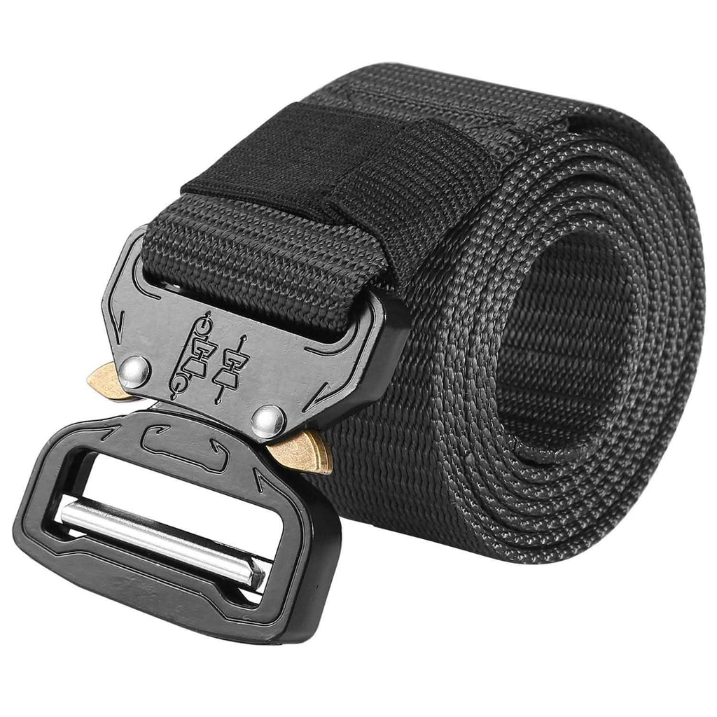 Ceinture tactique militaire réglable pour homme