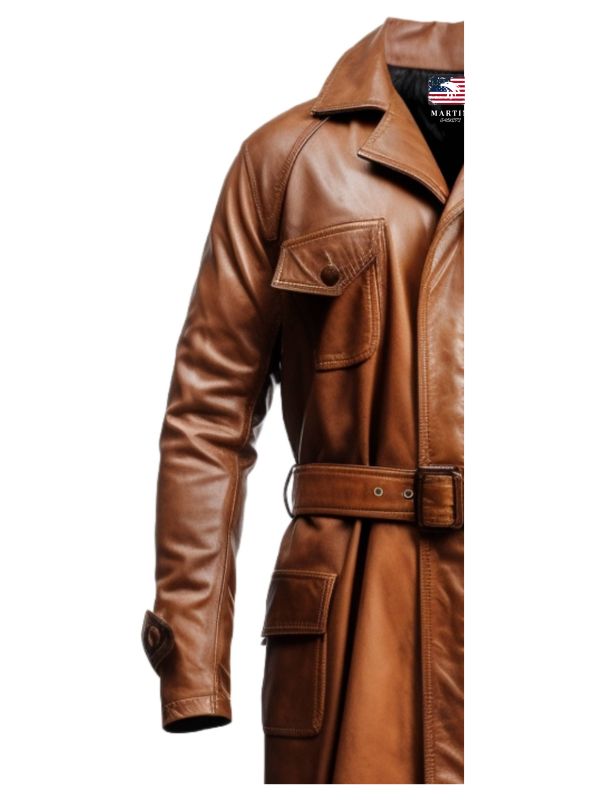 Men Brown Leather Coat – Leather Coat Brown for Men