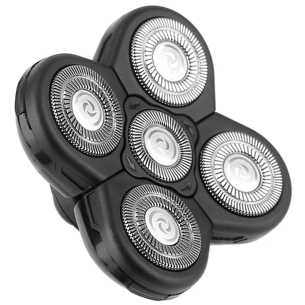 Remplacement Tête de Rasoir Électrique Homme 5 Lames pour Tondeuse Barbe