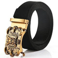 Ceinture tactique homme en similicuir