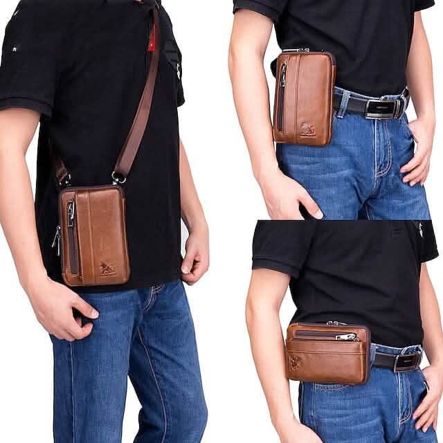 Sac banane homme sacoche sac à bandoulière sac de ceinture