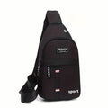 Men's Casual Waterproof Oxford Sling Chest Bag