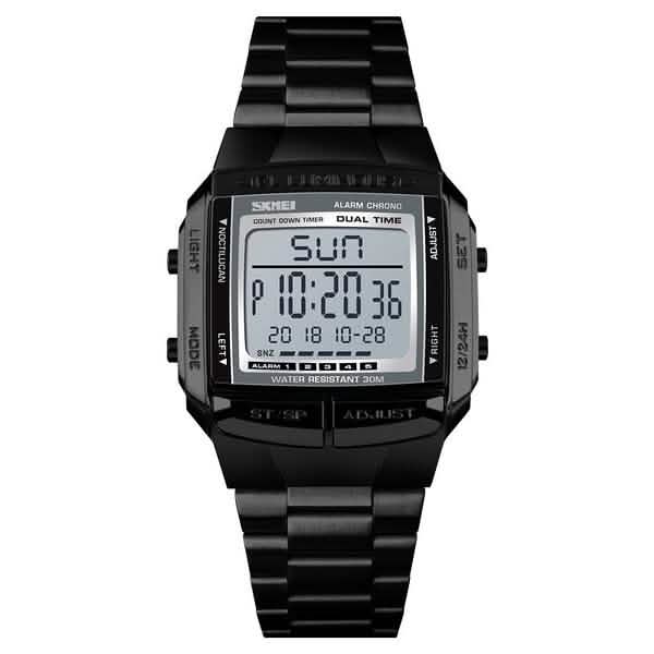 Montre numérique à LED pour homme