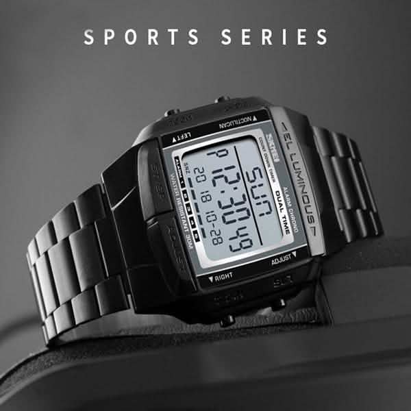 Montre numérique à LED pour homme