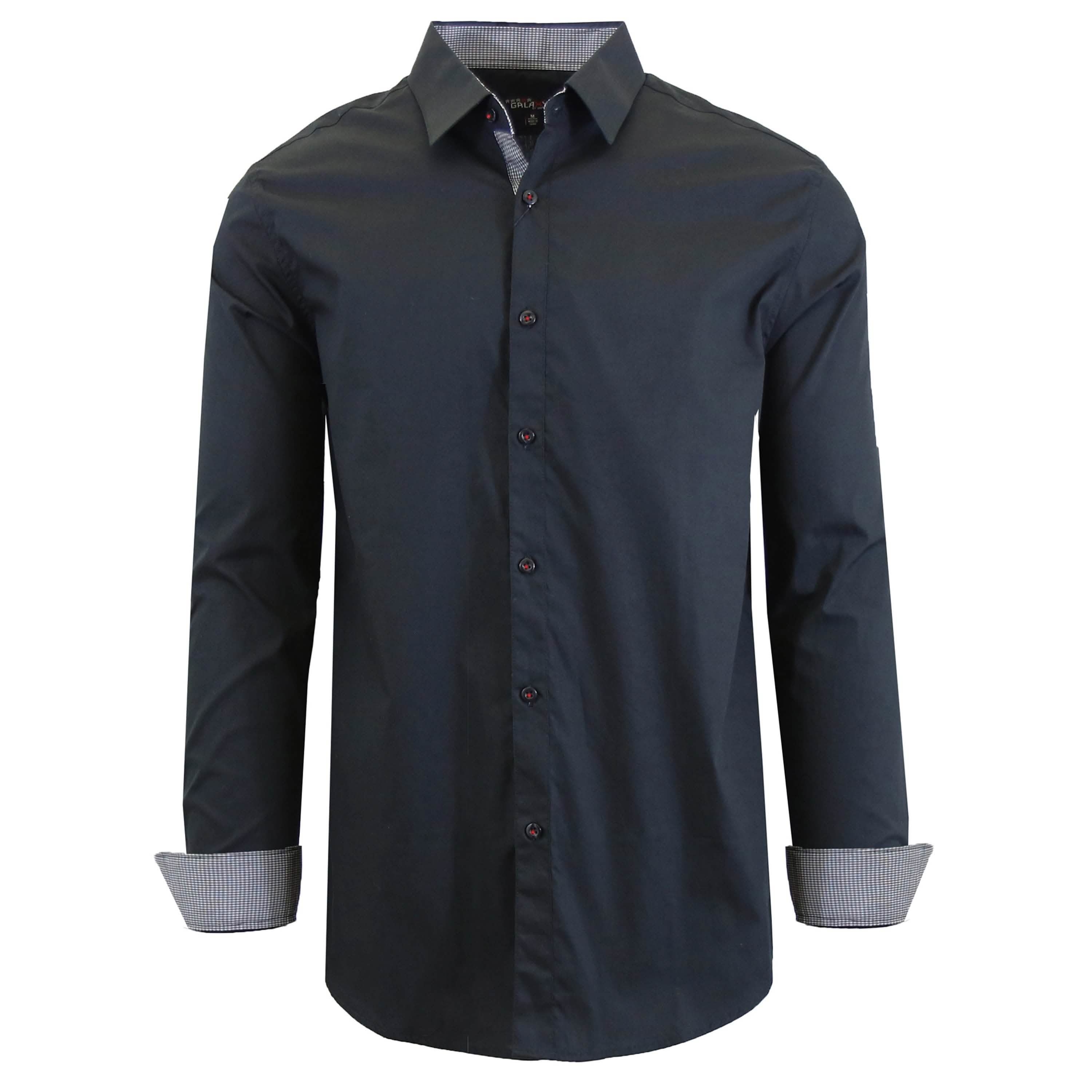 Chemise habillée à manches longues pour homme