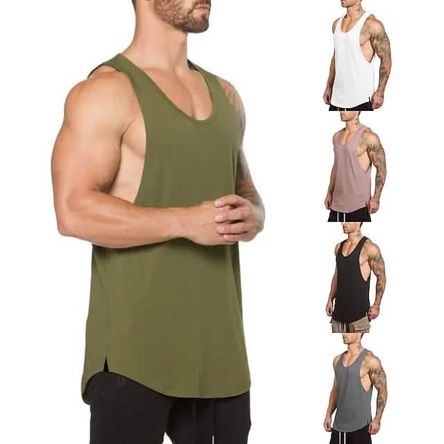 Gilet de Fitness Sans Manches pour Homme
