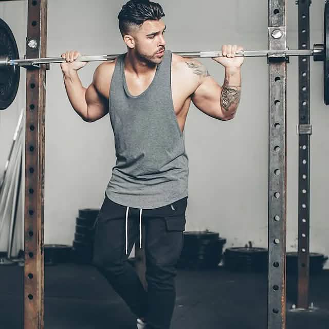 Gilet de Fitness Sans Manches pour Homme