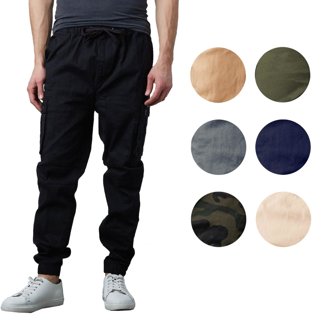 Men's Stretch Cargo Jogger Pants
