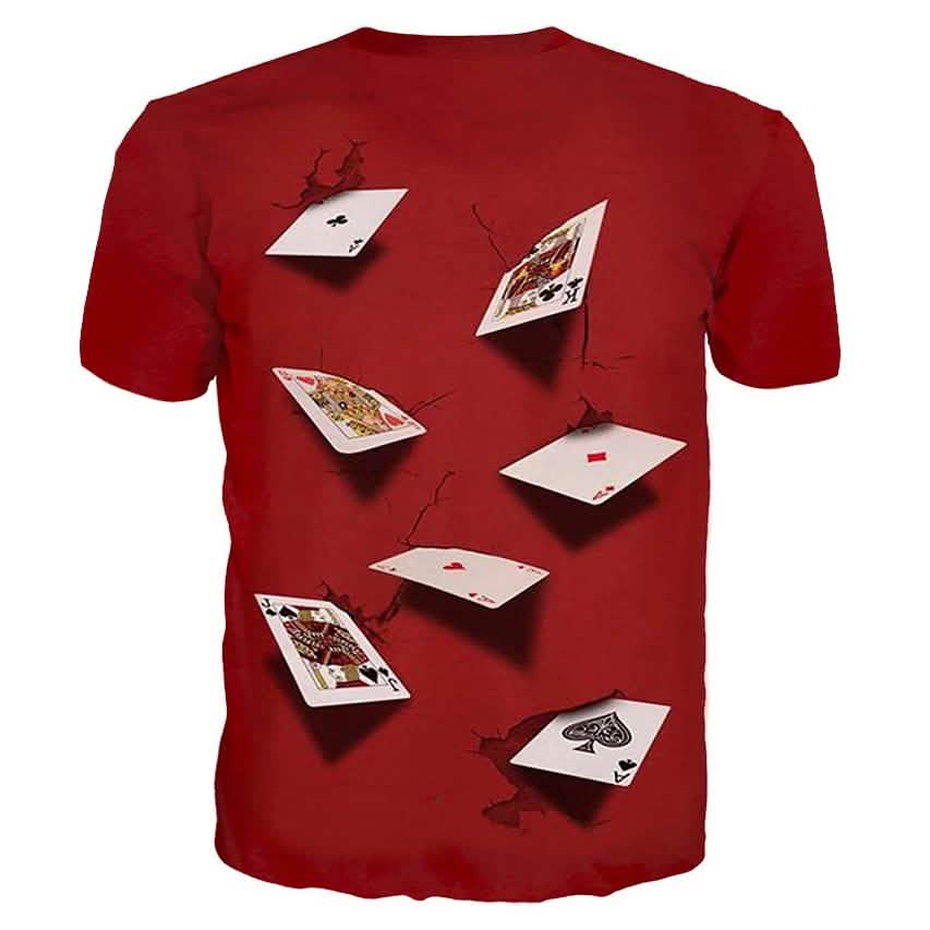 メンズTシャツ グラフィックシミュレーション 半袖 カジュアルトップス