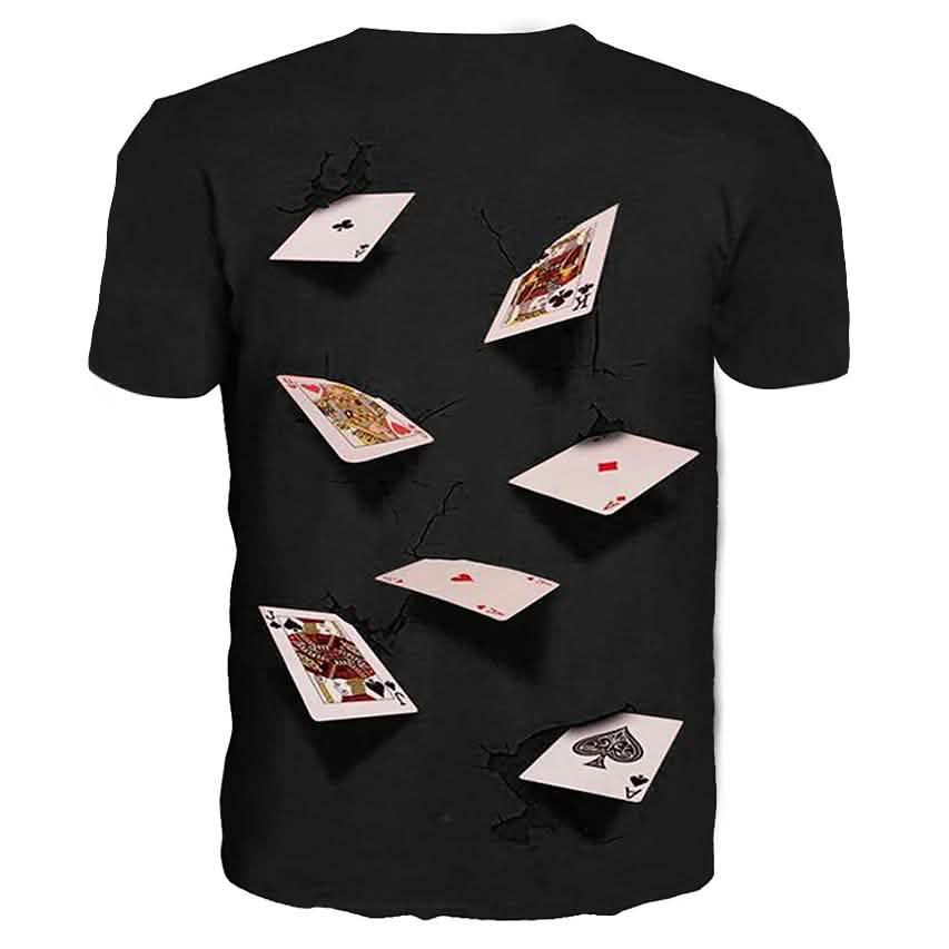 メンズTシャツ グラフィックシミュレーション 半袖 カジュアルトップス