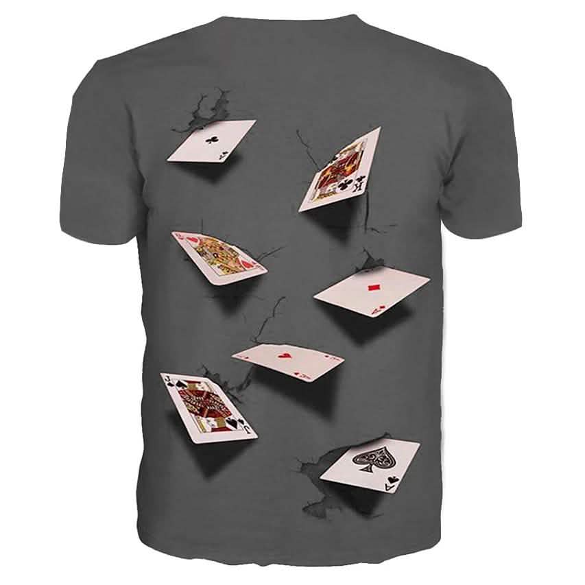 メンズTシャツ グラフィックシミュレーション 半袖 カジュアルトップス