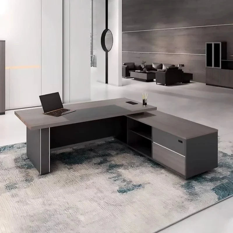 Engel · Modern L-Shaped Executive Desk