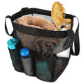 Organisateur de sac de douche en filet, panier de rangement suspendu