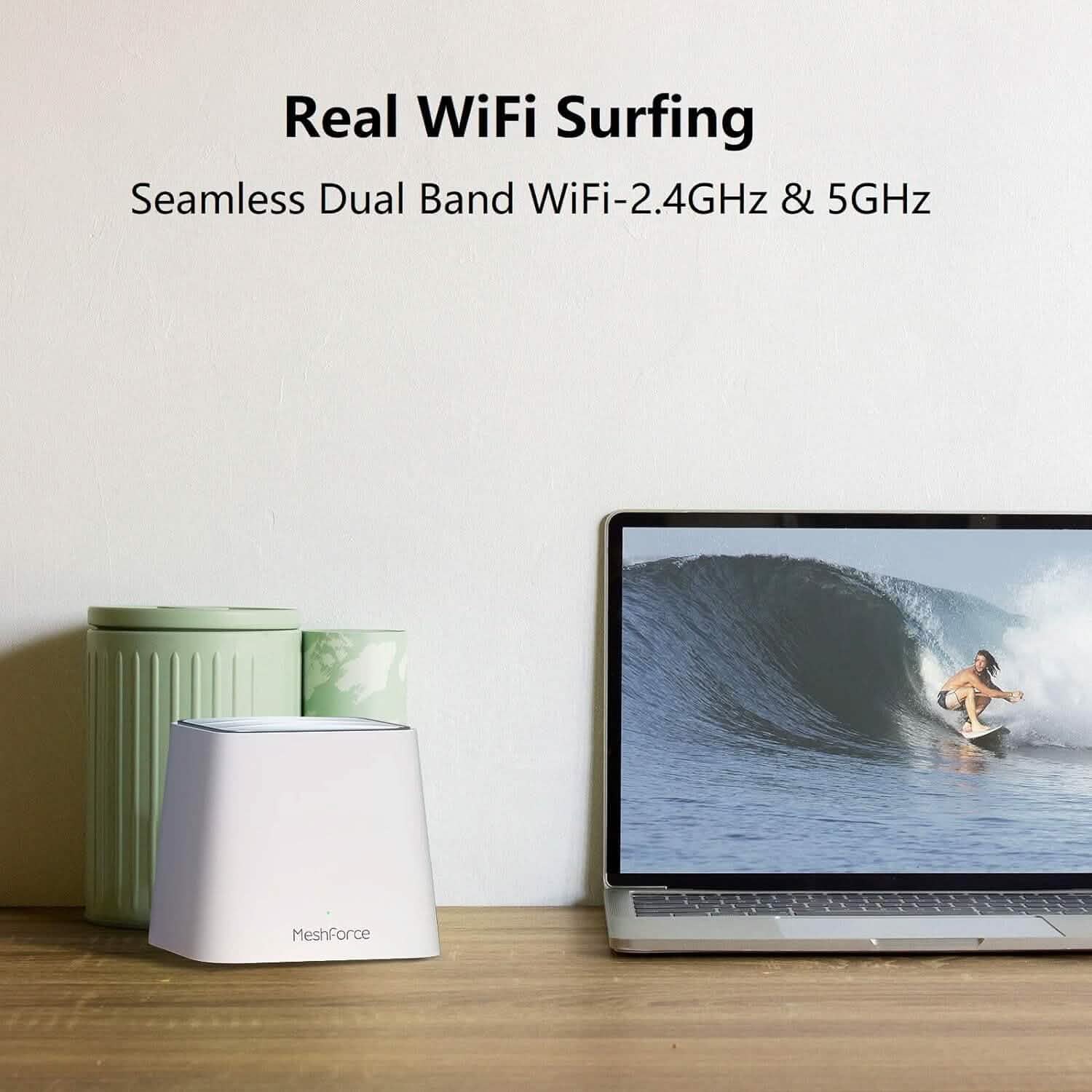 Meshforce Mesh WiFi System M3 (2023 Model)  (Refurbished)
