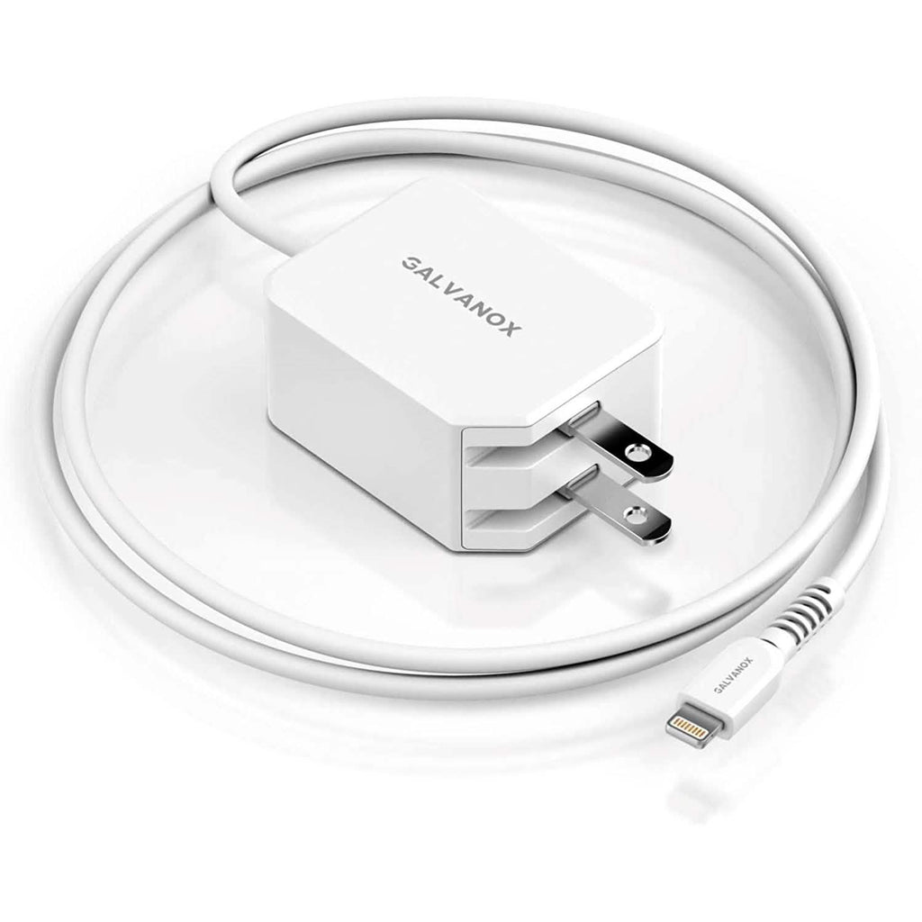MFi Apple Certified Lightning Fast iPhone Wall Charger Plug for iPhone (20W PD Technology)