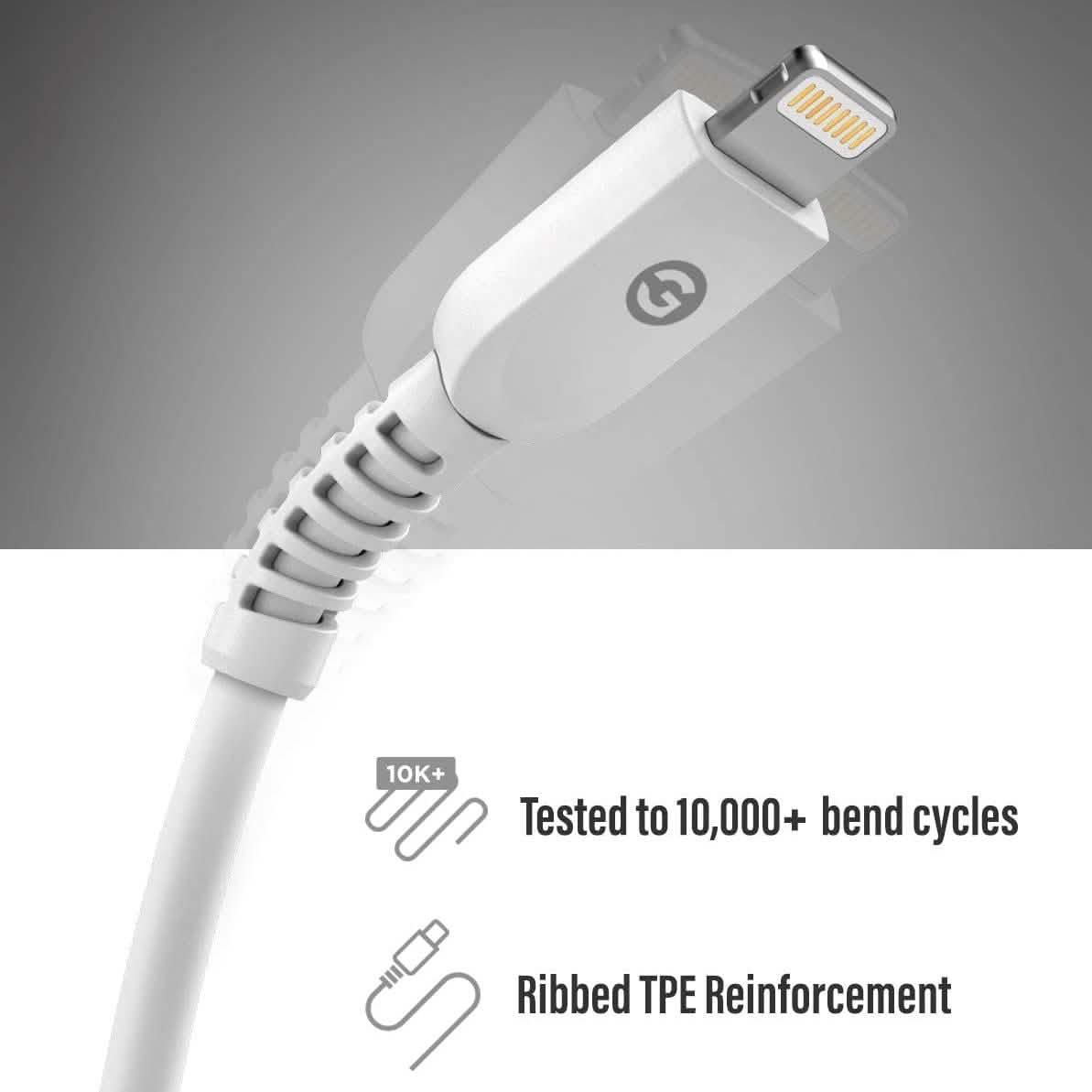 MFi Certified iPhone Fast Charger USB-C to Lightning Cable