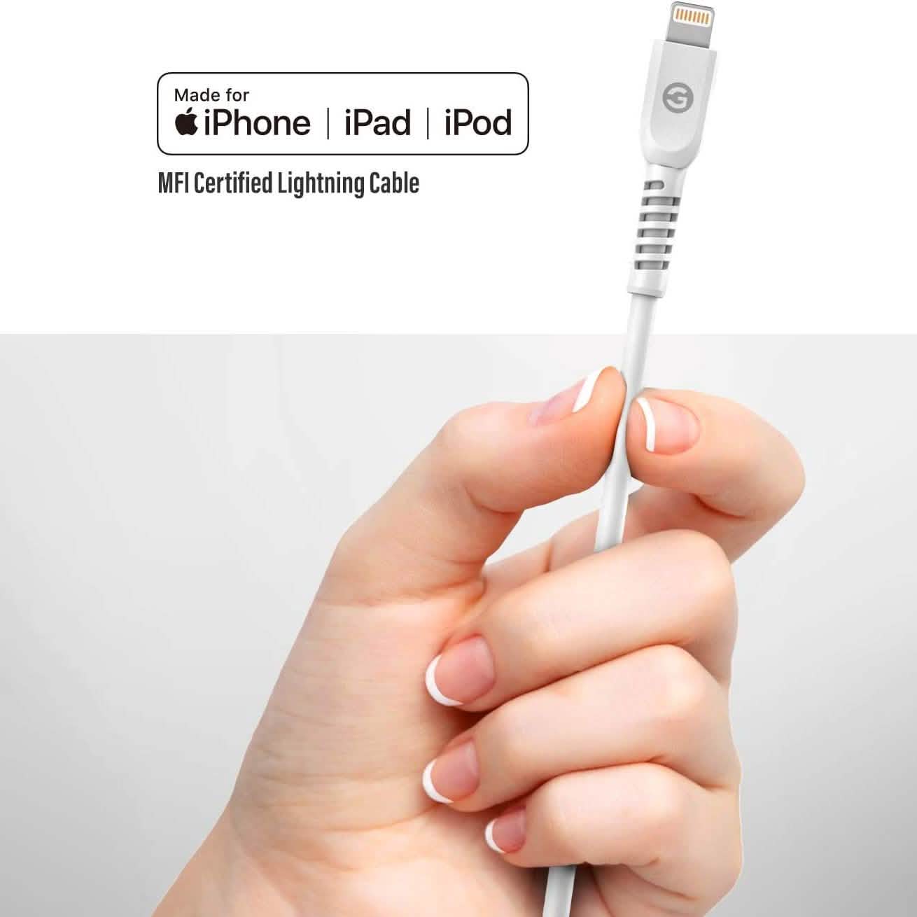 MFi Certified iPhone Fast Charger USB-C to Lightning Cable